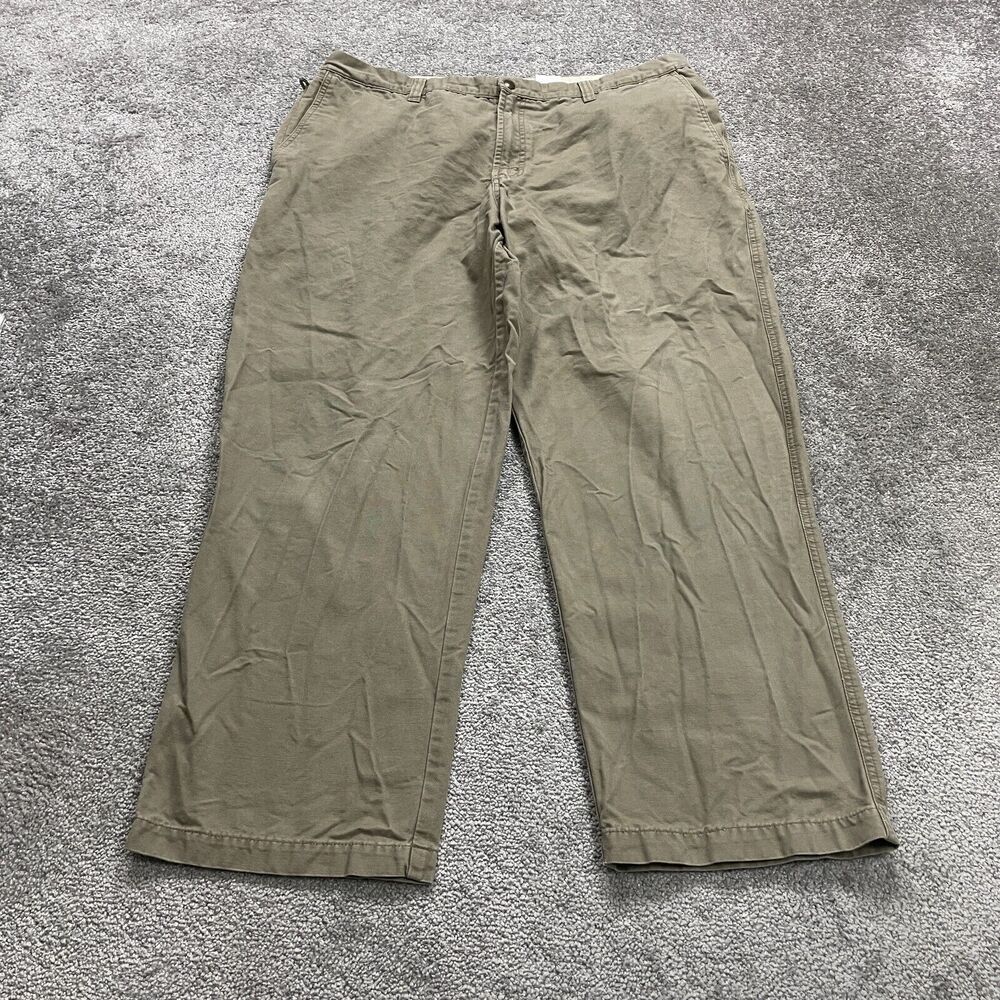 Columbia Flex ROC Chino Pants Mens 40x30 Brown Straight Cotton Casual Outdoor